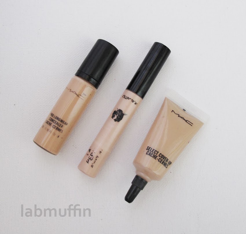 Concealer creasing comparison Collection 2000 vs MAC | Lab Muffin Beauty Science