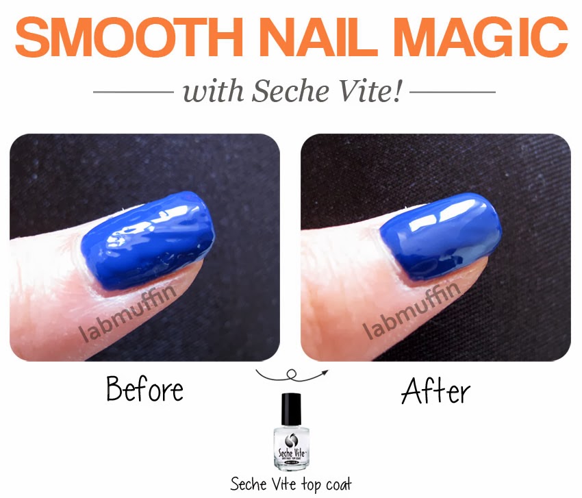Nail blogger secrets for pretty nails 1: Top coat the mother | Lab Muffin  Beauty Science