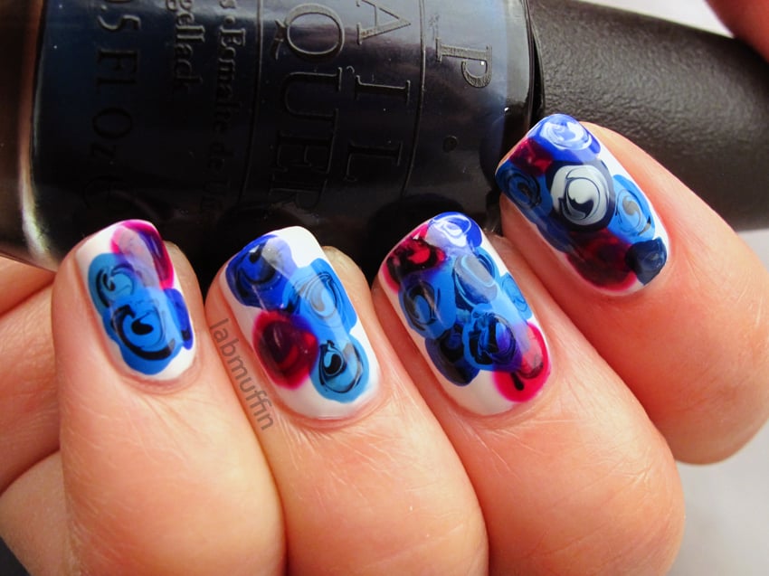 Blue Rose Nail Design Ideas - wide 4