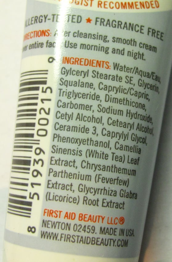 How to read an ingredients list Face moisturisers Lab Muffin Beauty