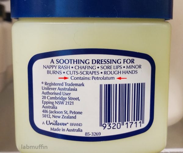 vaseline-ingredients