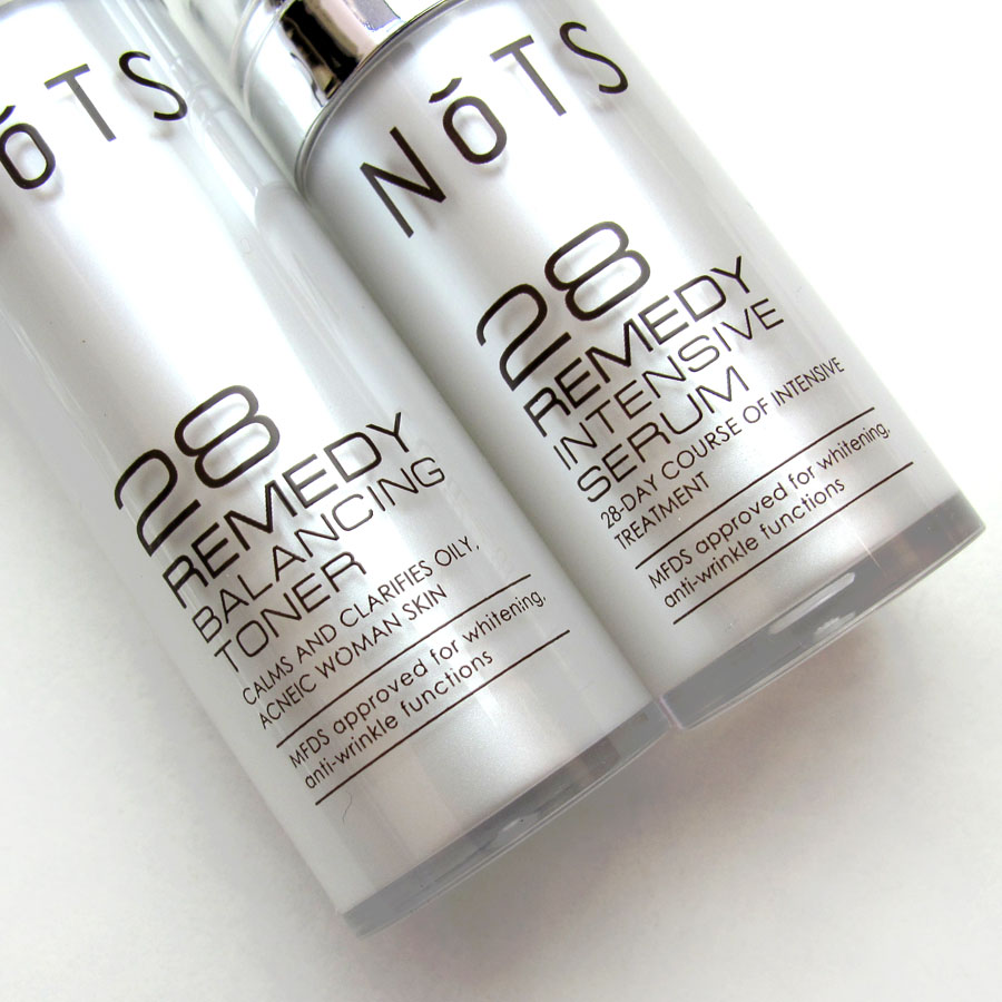 NoTS 28 Remedy Perfect Solution Set Skincare Review