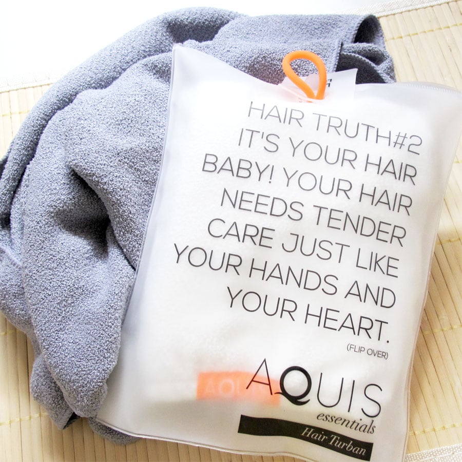 Aquis hair deals towel