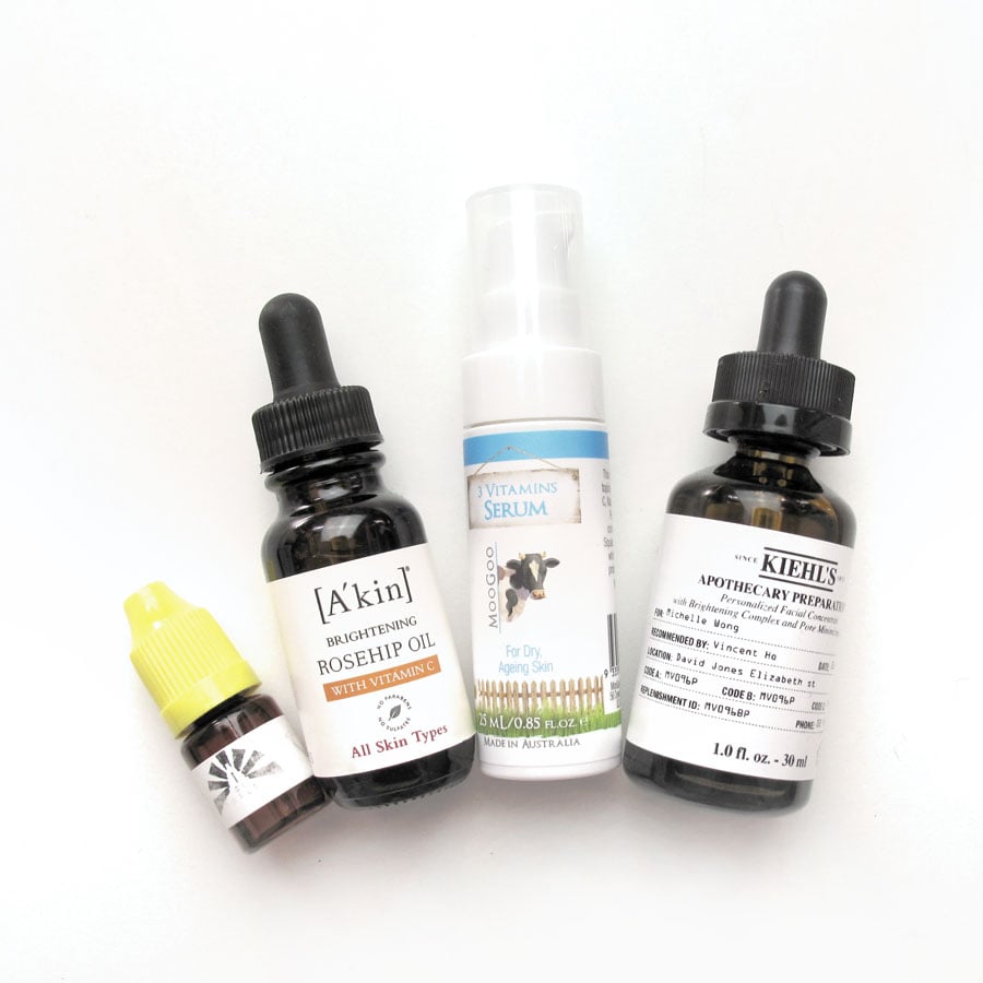 Vitamin C Oil Serum Review: Kiehl's, A'kin, Holy Snails, MooGoo