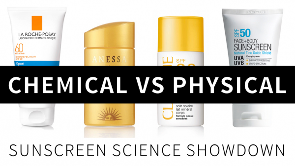 is chemical or physical sunscreen better for acne prone skin