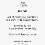 Instagram Live – Tomorrow (Monday) at 9 pm AEST