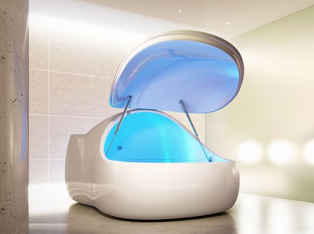 We Tried It (and Feel Pretty Relaxed): Float Therapy in a Soundproof,  Lightproof, Salt-Water Tank