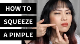 How to Squeeze a Pimple Safely (Jakarta X Beauty collab video)