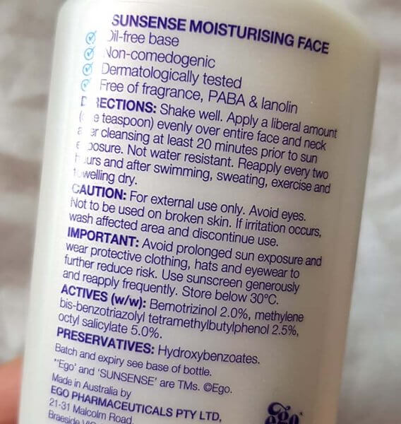 unseen sunscreen ingredients