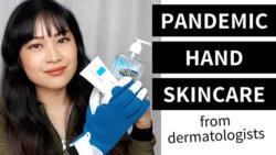 Pandemic hand skincare