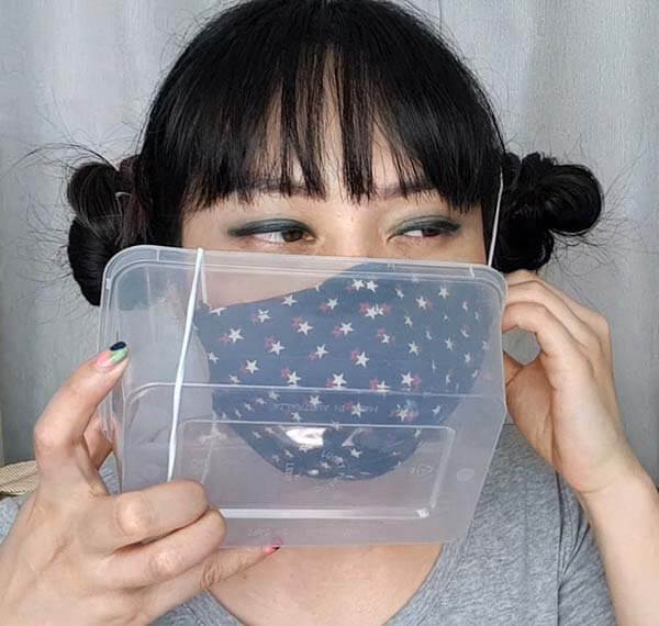 Container hack for reusing a mask