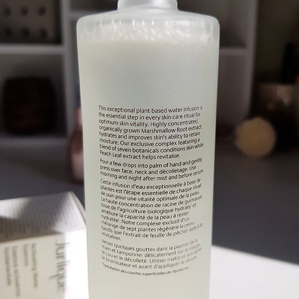 Jurlique Activating Water Essence Instructions