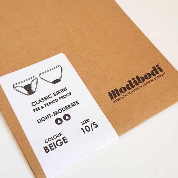 Modibodi packaging