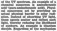 FDA 1978 sunscreen monograph