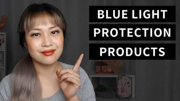 Blue light protection products