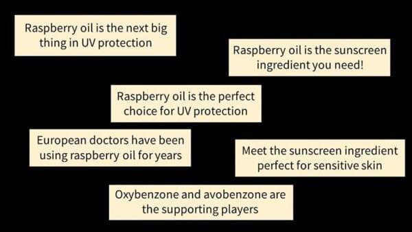 Raspberry oil headlines