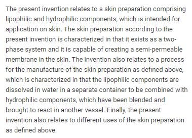 Evy patent abstract