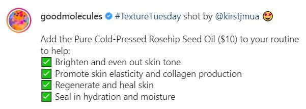 rosehip oil regenerate