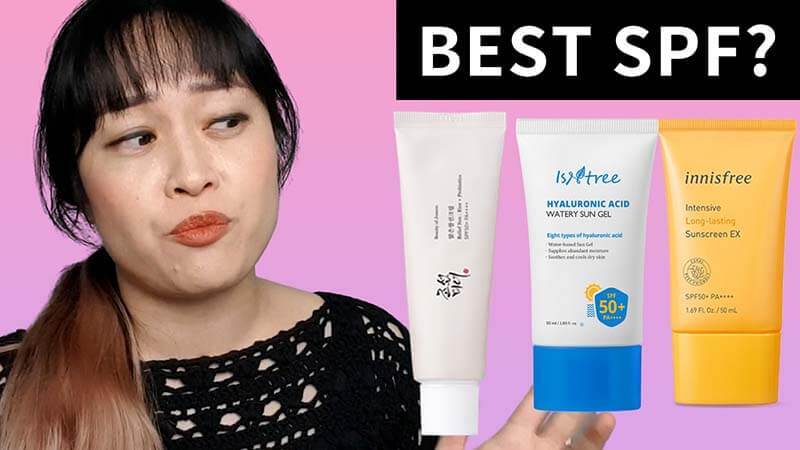 sunscreen for dry skin korean