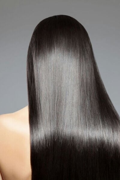 Long sleek hair