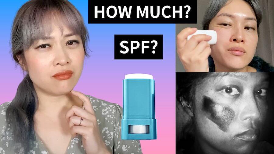 How Much of a Sunscreen Stick Should You Apply?