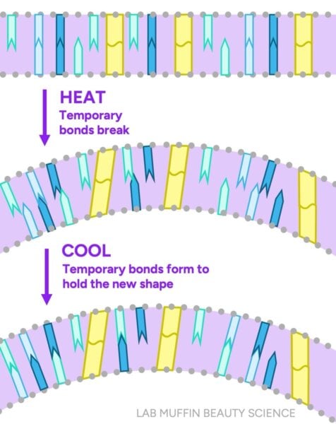 Science of hair styling